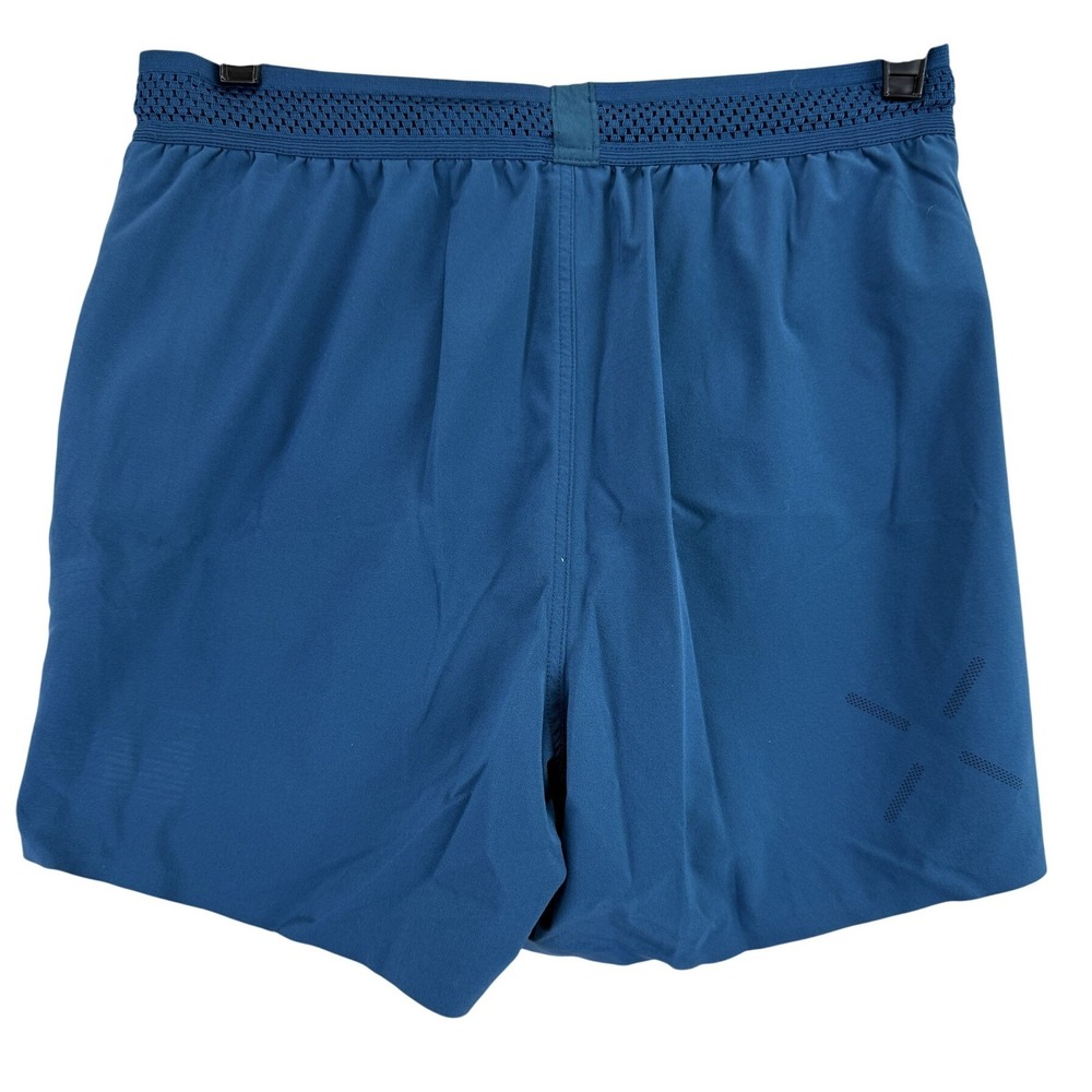 Ten Thousand Training Athletic Shorts‎ Mens S Blue Laser Cut Performance Run